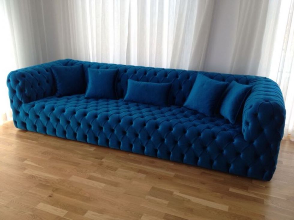Produktcode: 18700 - Hochwertiger Maßgeschneiderter Luxussessel Mit Moderner Kapitonierung: Perfekte Symbiose Aus Design
